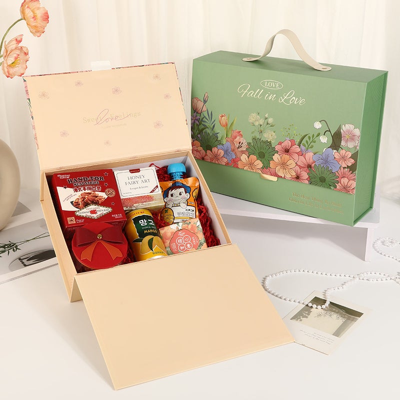 صندوق هدايا بسيط فاخر خفيف للإبداع صندوق فارغ لعيد الحب تذكار زفاف صندوق تغليف هدايا عيد الميلاد تخزين - Image 5